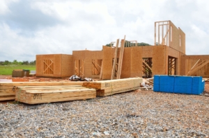 casa in legno su terreno agricolo