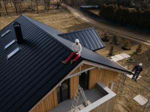 casa prefabbricata in legno su terreno agricolo